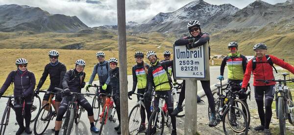 Komorniki MTB Team we włoskim Livigno